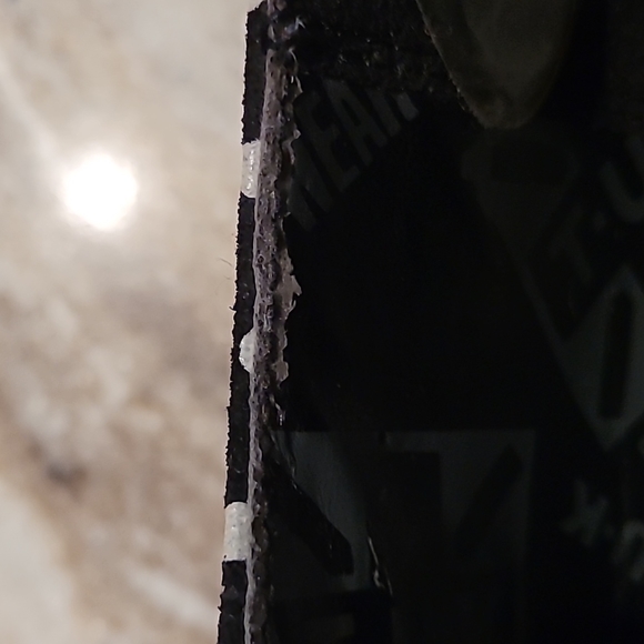 T.U.K sz M7/W9 Black & White Polka Dot Suede Creepers - Picture 9 of 14